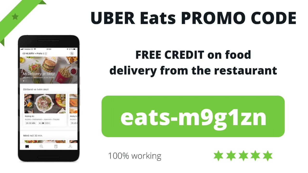 Food delivery promo codes